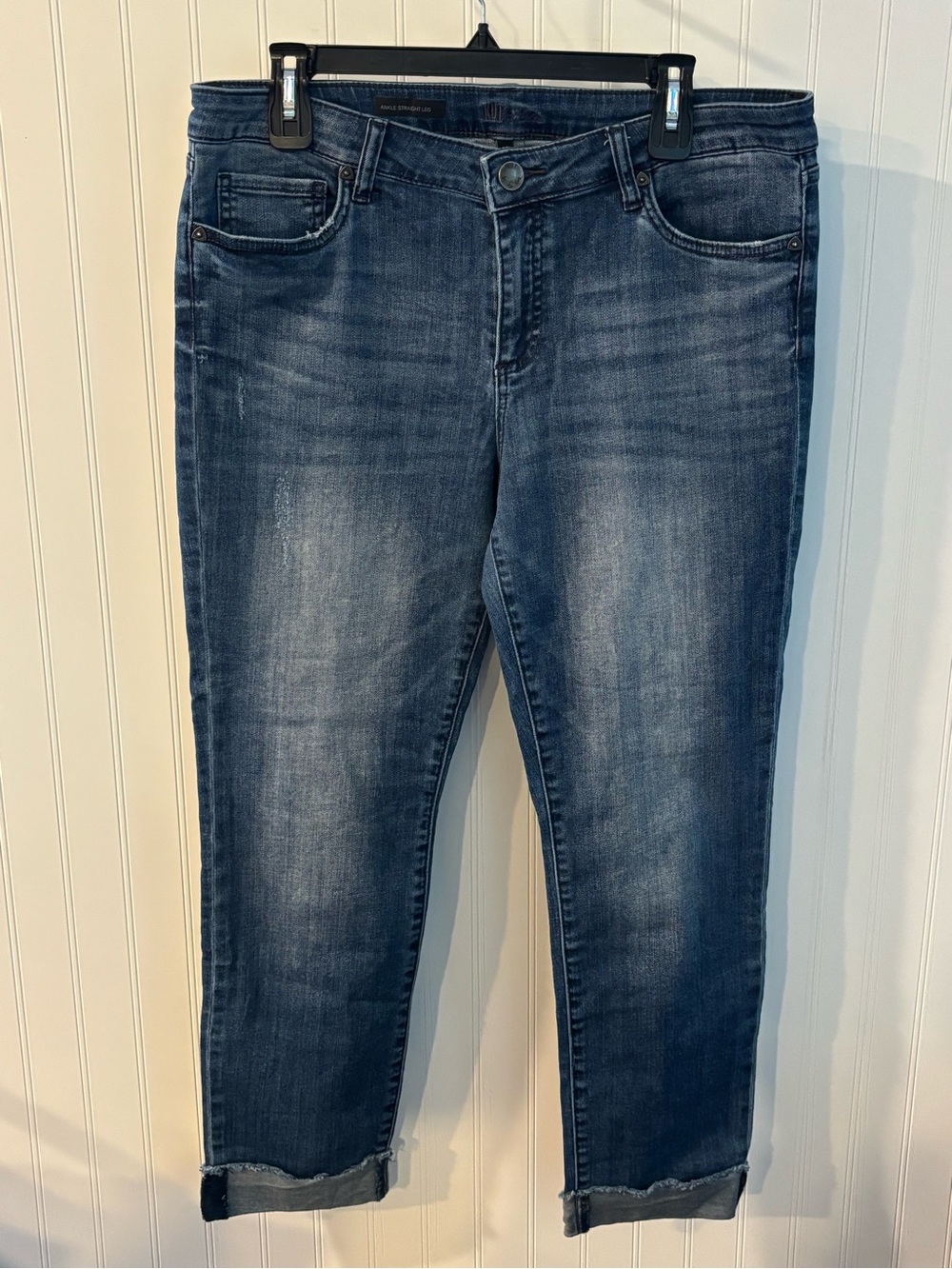 Kut from the Kloth Medium Wash Ankle Skinny Jeans